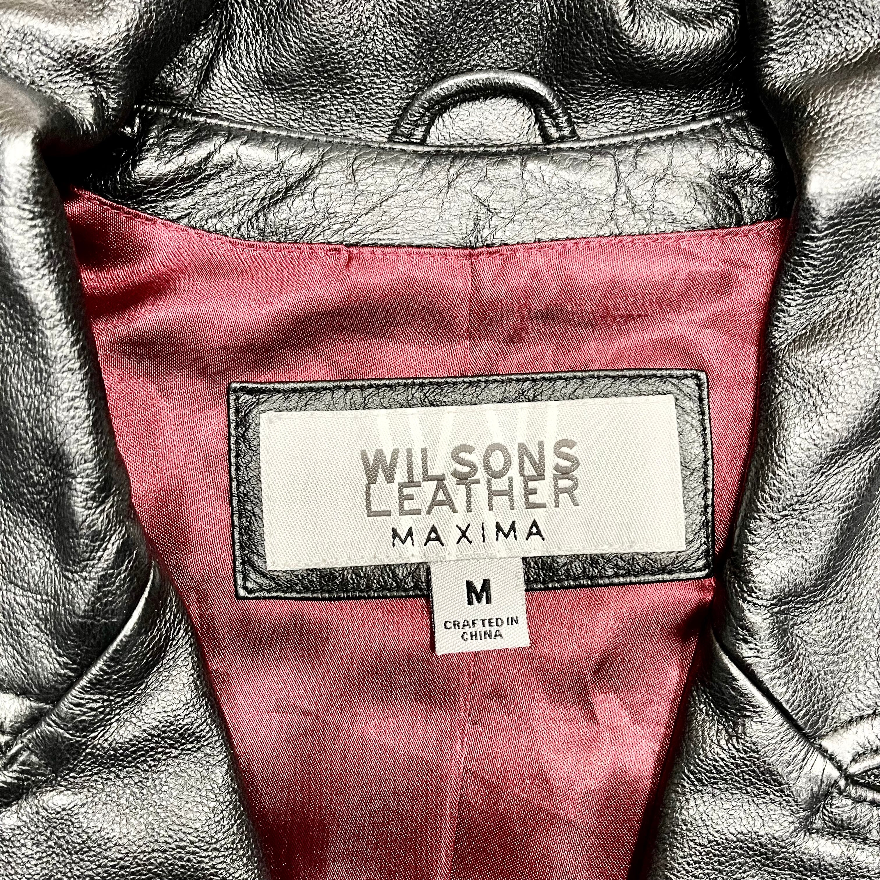 Jacket Leather By Wilsons Leather Size: M – Clothes Mentor West